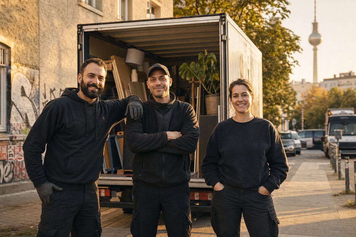 Das Team bei der Arbeit – Haushaltsauflösung Berlin